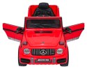 Pojazd Mercedes G63 AMG LIFT Czerwony