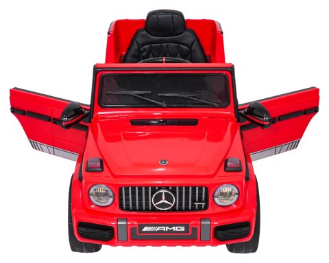 Pojazd Mercedes G63 AMG LIFT Czerwony