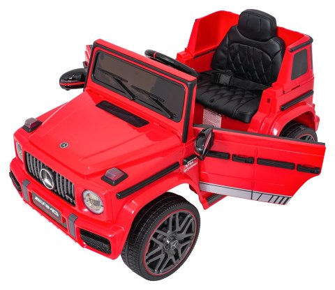 Pojazd Mercedes G63 AMG LIFT Czerwony