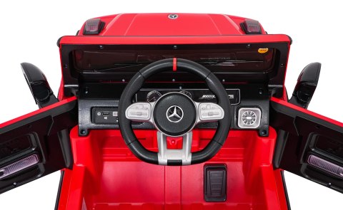 Pojazd Mercedes G63 AMG LIFT Czerwony