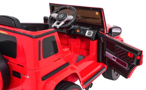 Pojazd Mercedes G63 AMG LIFT Czerwony
