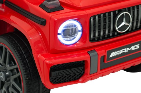 Pojazd Mercedes G63 AMG LIFT Czerwony