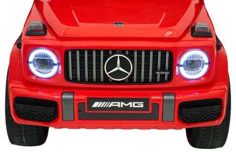 Pojazd Mercedes G63 AMG LIFT Czerwony
