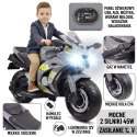 Wielki motor ścigacz ma akumulator, miękkie koła, miękkie siedzenie/OZB909