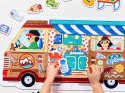 CzuCzu Moto Puzzle Kamper Edukacyjne Puzzle dla Dzieci 45 el. Za6686