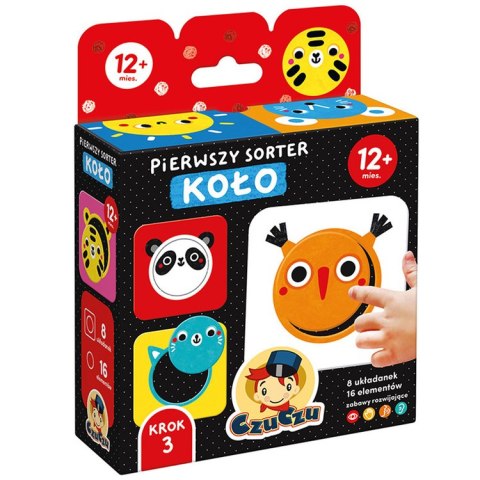 CzuCzu Pierwszy sorter Koło - puzzle 16 elementów ZA6674