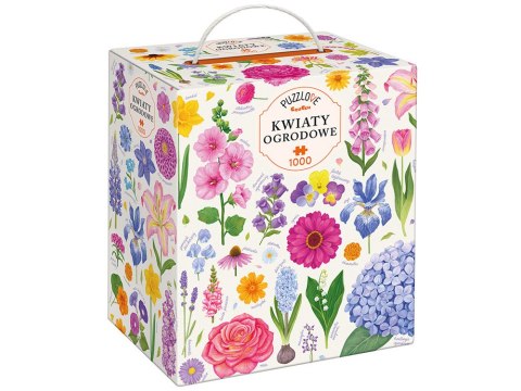 CzuCzu Puzzlove Puzzle Kwiaty ogrodowe 1000 elementów ZA6689