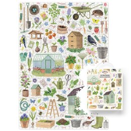 CzuCzu Puzzlove Puzzle Ogródki działkowe 1000 elementów ZA6690