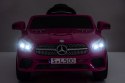 Mercedes SL500 Auto na akumulator dla dzieci Koła EVA Skóra Różowy