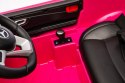 Mercedes SL500 Auto na akumulator dla dzieci Koła EVA Skóra Różowy