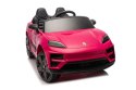 Oryginalne Porsche Macan na akumulator dla dziewczynki różowe/DK666