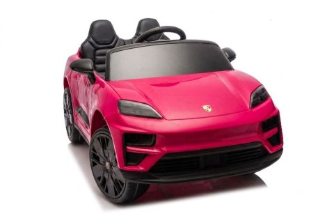 Oryginalne Porsche Macan na akumulator dla dziewczynki różowe/DK666