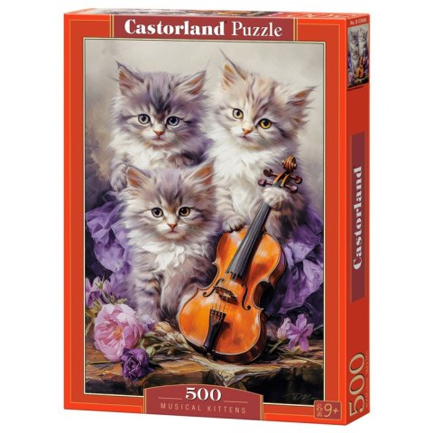 Puzzle 500-elementów Musical Kittens B-53988