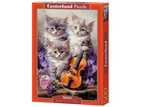 Puzzle 500-elementów Musical Kittens B-53988