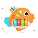 WOOPIE BABY Pianinko Interaktywne Rybka Organki Muzyczne Dźwięki Światło 18m+