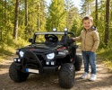 AUTO X16 R-SPORT CZARNY Auto na akumulator EVA SKÓRA Pilot Akumulator litowo-jonowy