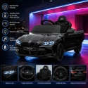 BMW m4 Czarny Auto na akumulator EVA Skóra pilot