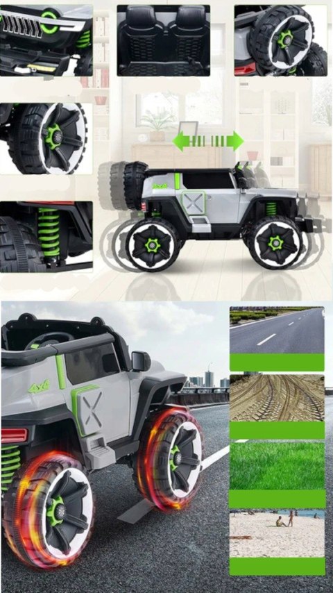 MEGA BUGGY CONCEPT 4x4, SUPER MOC, DO 100 KG/WN1162