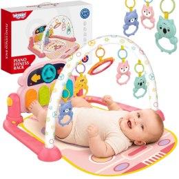 WOOPIE BABY Mata Edukacyjna Interaktywna Pianinko dla Niemowląt 3w1