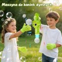 WOOPIE Pistolet do Baniek z Dymem Dinozaur Maszynka Bańki z Mgłą Akumulator