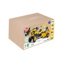 FALK Traktor na Pedały Komatsu z Łyżką Koparką i Przyczepą