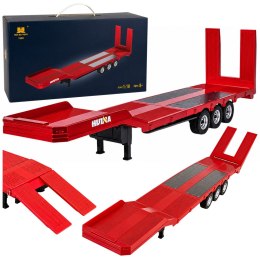 Przyczepa Niskopodwoziowa Naczepa Do Scania 770S Huina Szara 1:18