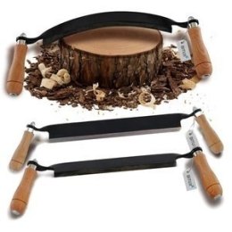 Zestaw noży ciesielskich do drewna 3 szt. BITUXX 10'' 13'' Drawknife