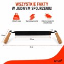 Zestaw noży ciesielskich do drewna 3 szt. BITUXX 10'' 13'' Drawknife