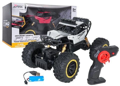 Crawler R/C 1:18 CLIMB POWER Srebrny