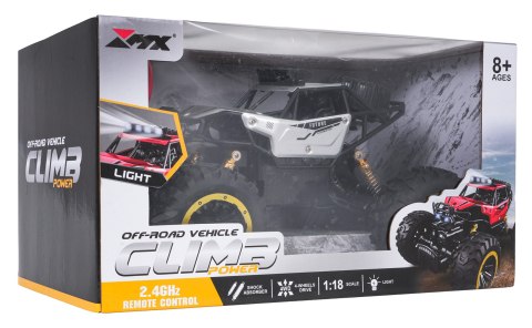 Crawler R/C 1:18 CLIMB POWER Srebrny