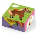 Drewniana układanka Farma Puzzle Viga Toys 4 klocki