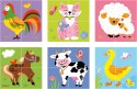 Drewniana układanka Farma Puzzle Viga Toys 4 klocki
