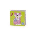 Drewniana układanka Farma Puzzle Viga Toys 4 klocki