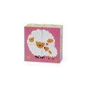 Drewniana układanka Farma Puzzle Viga Toys 4 klocki