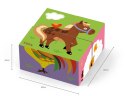 Drewniana układanka Farma Puzzle Viga Toys 4 klocki
