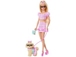 Mattel Lalka Barbie Twining Looks - na spacerze z pieskiem ZA6701