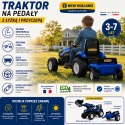 New Holland Traktor na pedały z przyczepą i łyżką FALK
