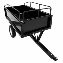 Przyczepka Przyczepa Do Traktorka Kosiarki 540kg Na Kołach Wywrotka