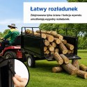 Przyczepka Przyczepa Do Traktorka Kosiarki 540kg Na Kołach Wywrotka