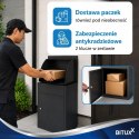Skrzynka Na Paczki BITUXX M Zamykana Antracyt Box Na Przesyłki 54 cm