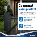 Skrzynka na Paczki BITUXX XL Antracyt Zamykana Box na Przesyłki 82 cm