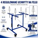 Stojak Lakierniczy Do Felg BITUXX Mobilny Na 4 Felgi 100 kg Warsztat