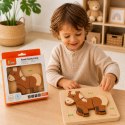 VIGA Drewniane Puzzle - Mój Przyjaciel Konik