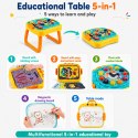 WOOPIE Interaktywny Stolik Edukacyjny Warsztat i Tablica 3w1