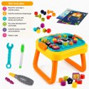 WOOPIE Interaktywny Stolik Edukacyjny Warsztat i Tablica 3w1