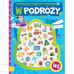 Aksjomat W podróży. Aktywizująca książeczka z naklejkami 3D 165 szt. KS1347