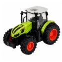 Traktor Rolniczy Z Przyczepą Wywrotką Zdalnie Sterowany RC Zielony 1:24