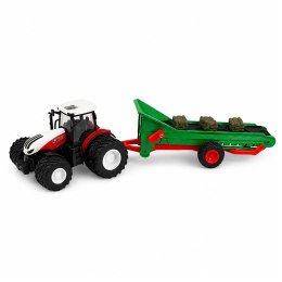 Traktor Rolniczy Z Taśmociągiem Zdalnie Sterowany RC Bale Światła 1:24