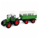 Traktor Rolniczy z Przyczepą Wywrotką Zdalnie Sterowany RC Światła 1:24