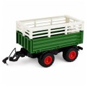 Traktor Rolniczy z Przyczepą Wywrotką Zdalnie Sterowany RC Światła 1:24